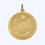 Gold Scorpio Star Charm