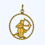 Gold Sagittarius Charm