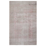 Pink Vintage Wool Cotton Blend Rug - 4'3" x 8'1"