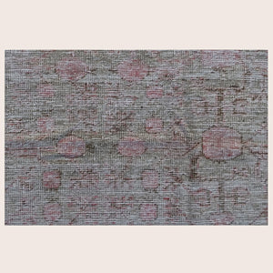Vintage Wool Cotton Blend Rug - 4' x 7'2" - hover