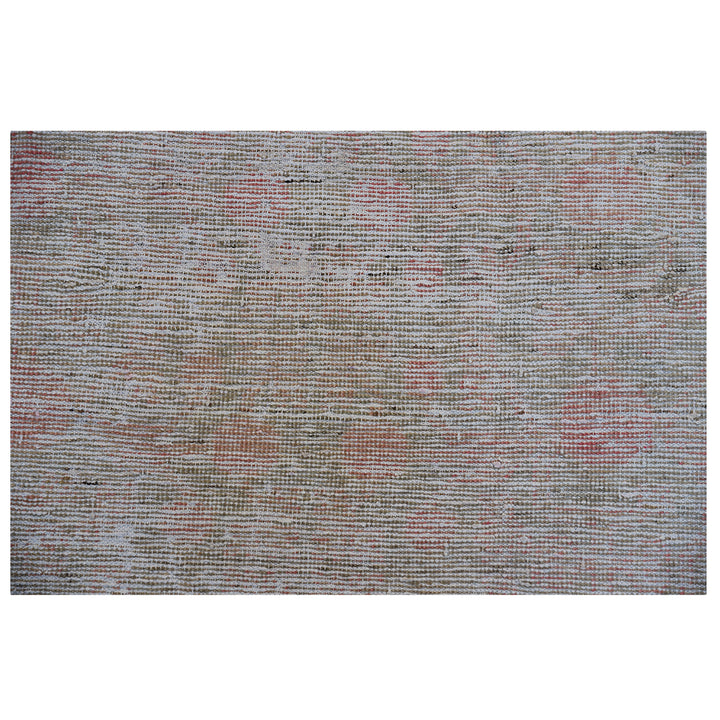 Vintage Wool Cotton Blend Rug - 4' x 7'2"