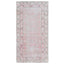 Pink Vintage Wool Cotton Blend Rug - 3'1" x 8'