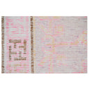 Pink Vintage Wool Cotton Blend Rug - 3'1" x 8'