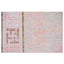 Pink Vintage Wool Cotton Blend Rug - 3'1" x 8'