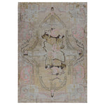 Vintage Wool Cotton Blend Rug - 5'6" x 8'4"