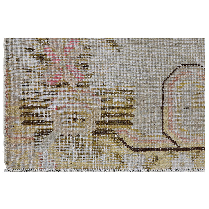 Vintage Wool Cotton Blend Rug - 5'6" x 8'4"