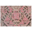 Pink Vintage Wool Cotton Blend Rug - 4'10" x 9'11"
