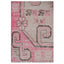 Pink Vintage Wool Cotton Blend Rug - 4'10" x 9'11"