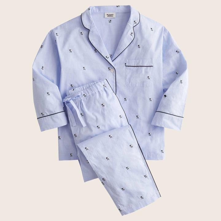 Marina Pajama Set in Black Sheep S
