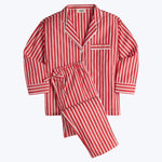 Marina Pajama Set in Red Breton Stripe S