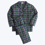 Marina Pajama Set in Multi Madras Plaid S