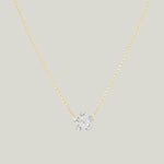 Mini Forget-Me-Not Diamond Pendant