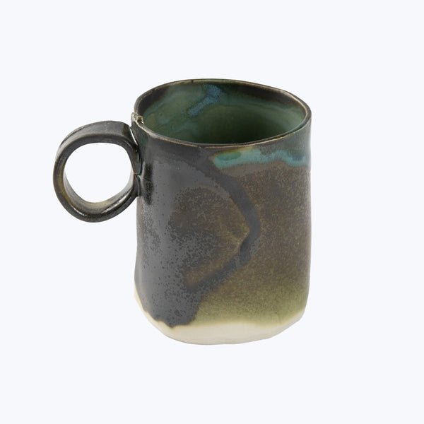 Jardin Mug Green Black