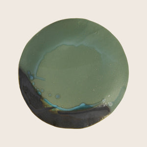 Jardin Dinner Plate Green/Black