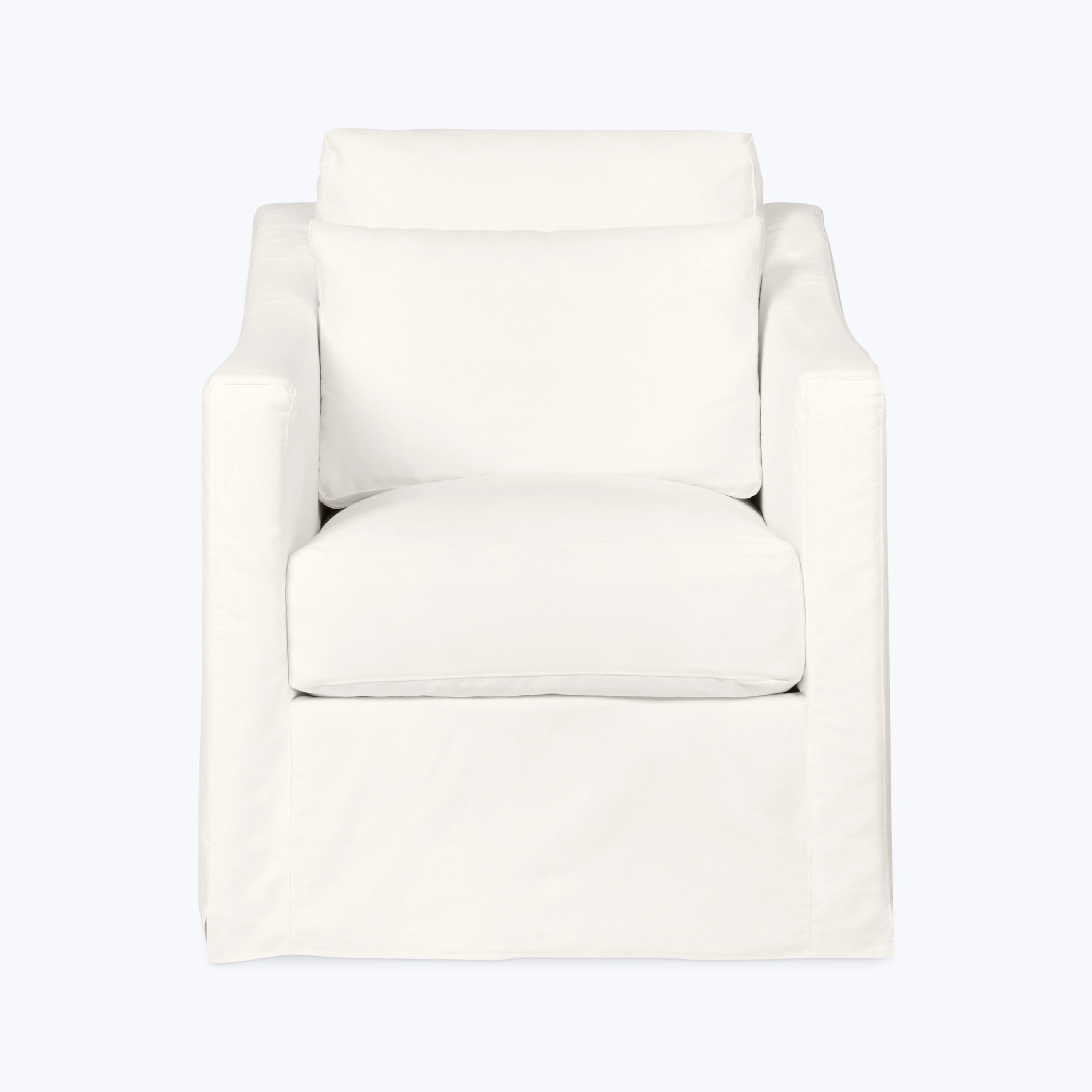 Rebecca Chair Denim White