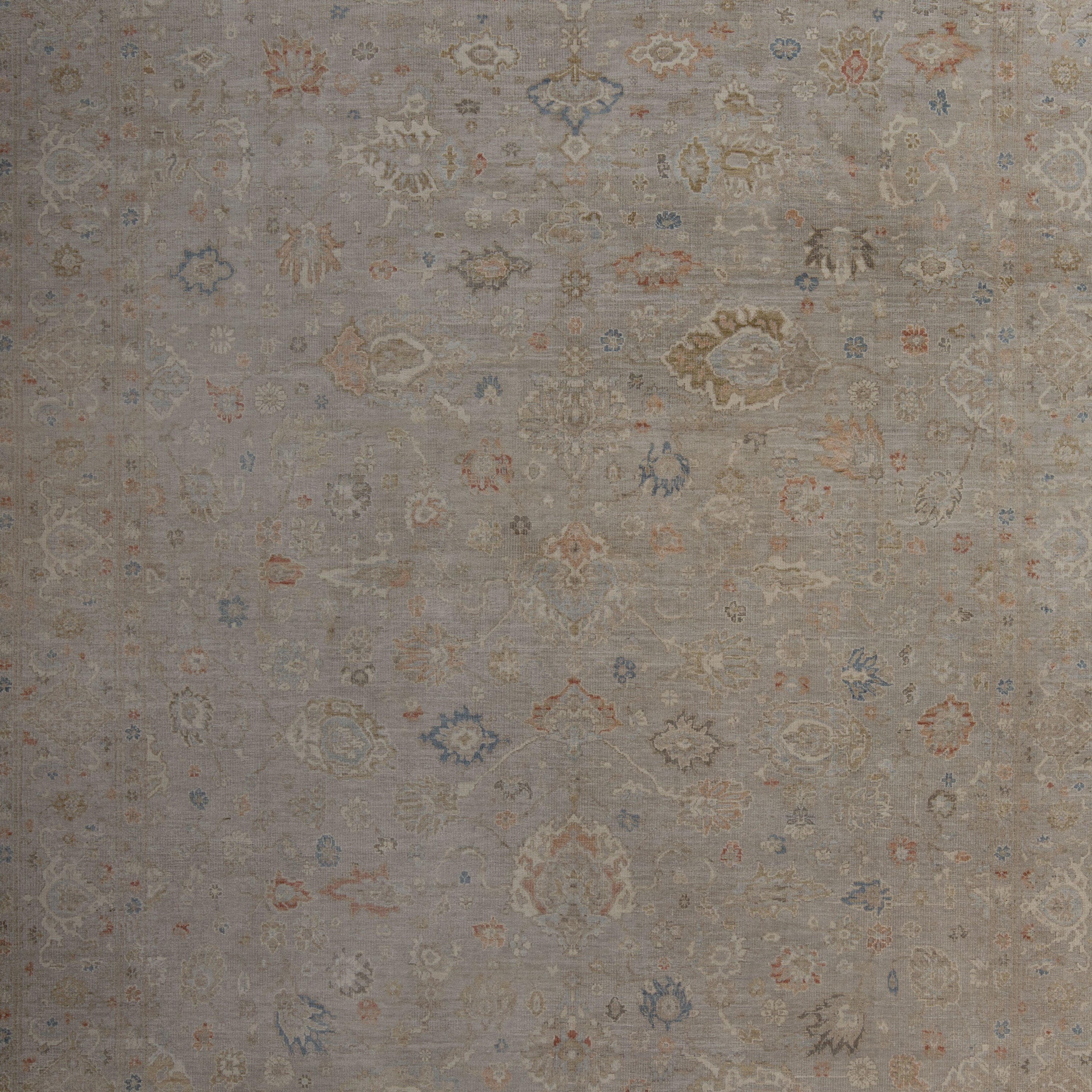 Transitional Handknotted Silk Rug - 8' x 10'