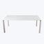 Blanc Glass Dining Table