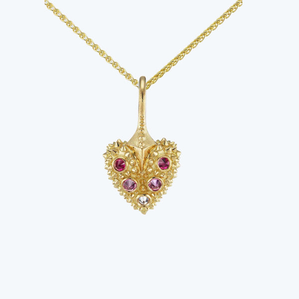 Pierce Your Heart Mini Ombre Necklace