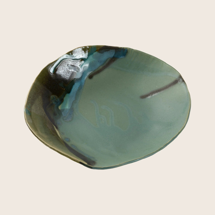 Jardin Pasta Bowl Green/Black