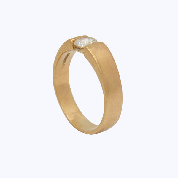 Tiffany & Co. 1980s Solitaire Diamond Ring
