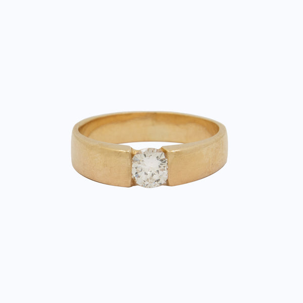 Tiffany & Co. 1980s Solitaire Diamond Ring