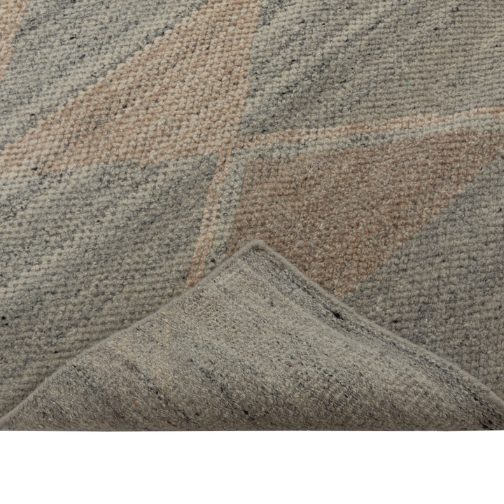 Modern Handknotted Wool Rug - 2'9" x 12'