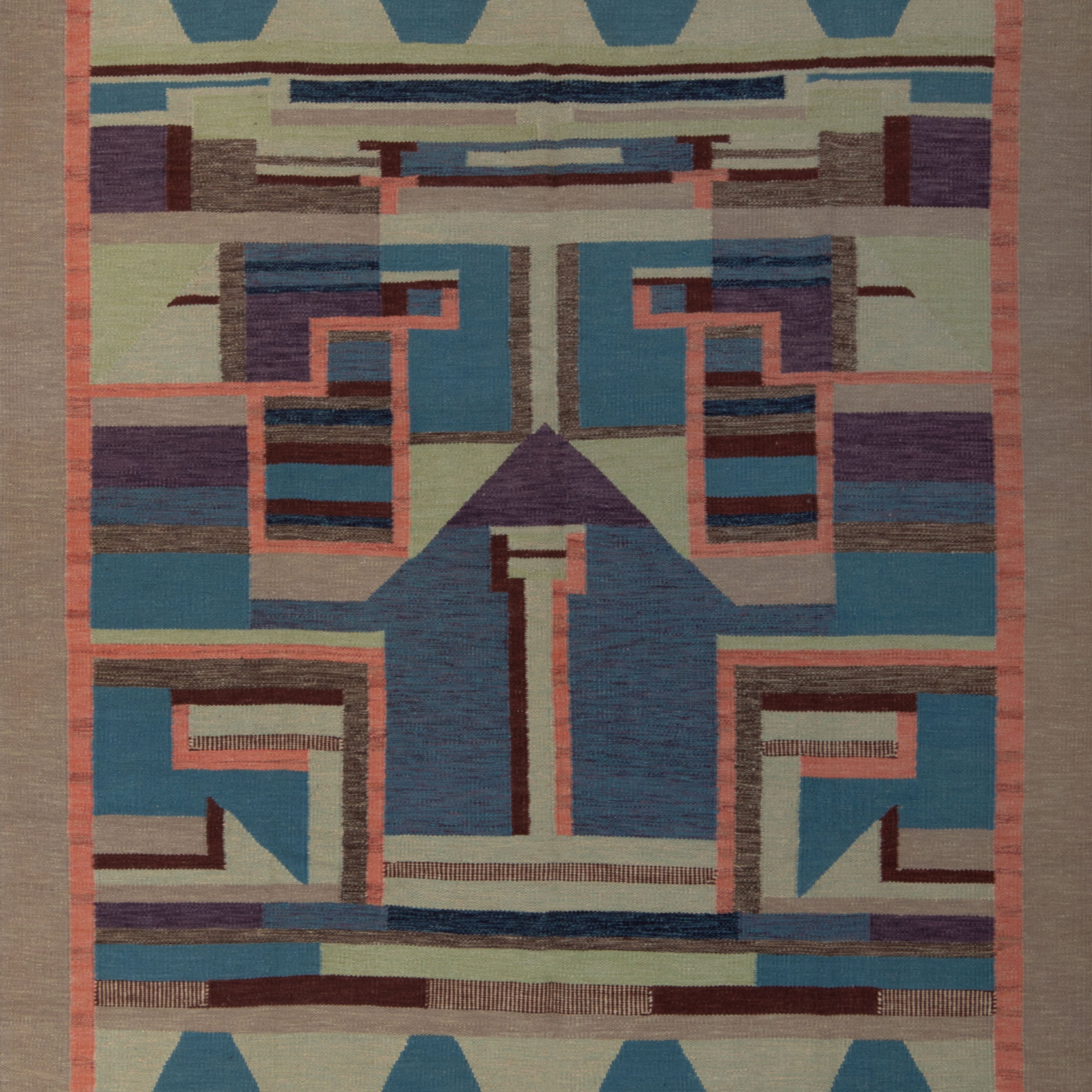 Swedish Inspired Kilim - 8'3 x 10'6"