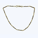 Antique Victorian Enamel Watch Chain