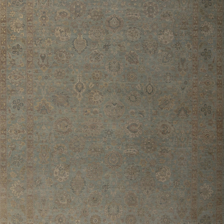 Transitional Wool Rug - 8'11" x 11'10"