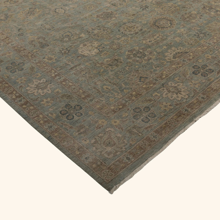 Transitional Wool Rug - 8'11" x 11'10"