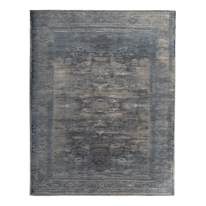 Transitional Wool & Silk Rug - 12' x 15'2"