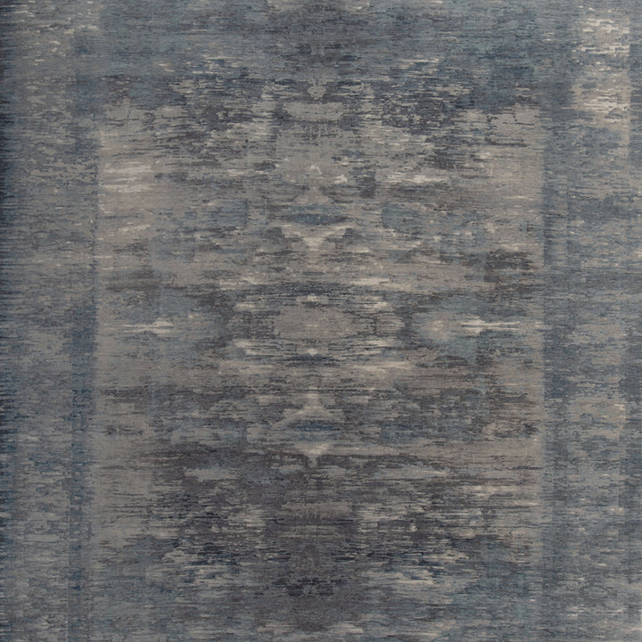 Transitional Wool & Silk Rug - 12' x 15'2"