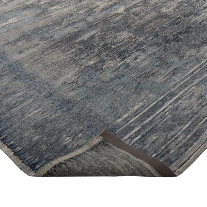 Transitional Wool & Silk Rug - 12' x 15'2"