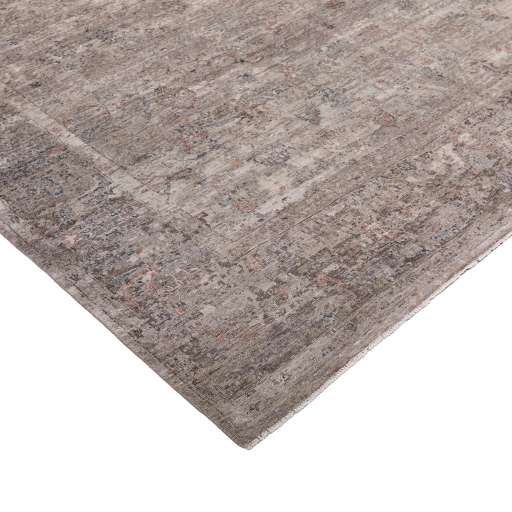 Transitional Wool & Silk Rug - 8'11" x 12'3"