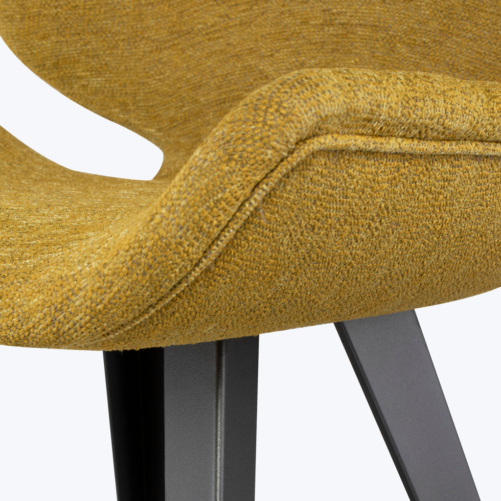 Astra Dining Chair Yellow