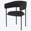 Cassia Dining Chair Licorice Boucle