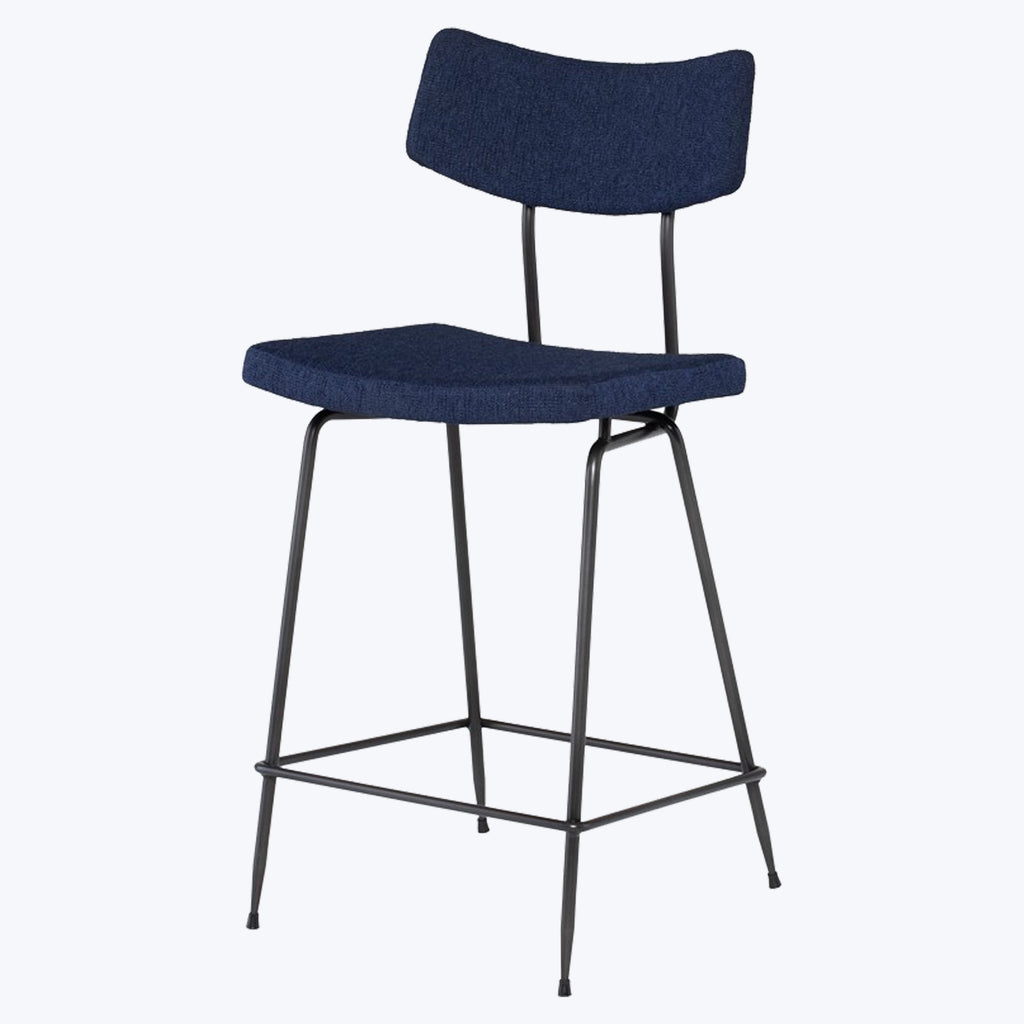 Soli Bar and Counter Stool Counter Stool / True Blue