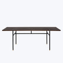 Stacking Dining Table 79" x 36" / Smoked Oak