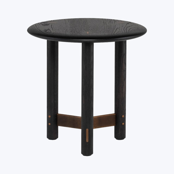 Stilt Side Table Ebonized