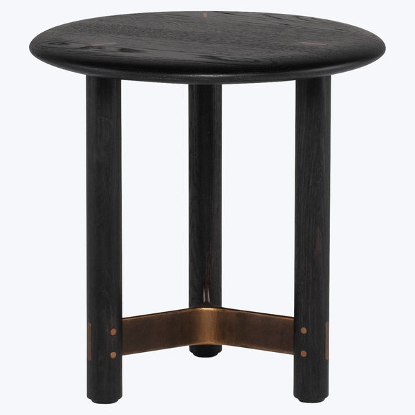 Stilt Side Table Ebonized