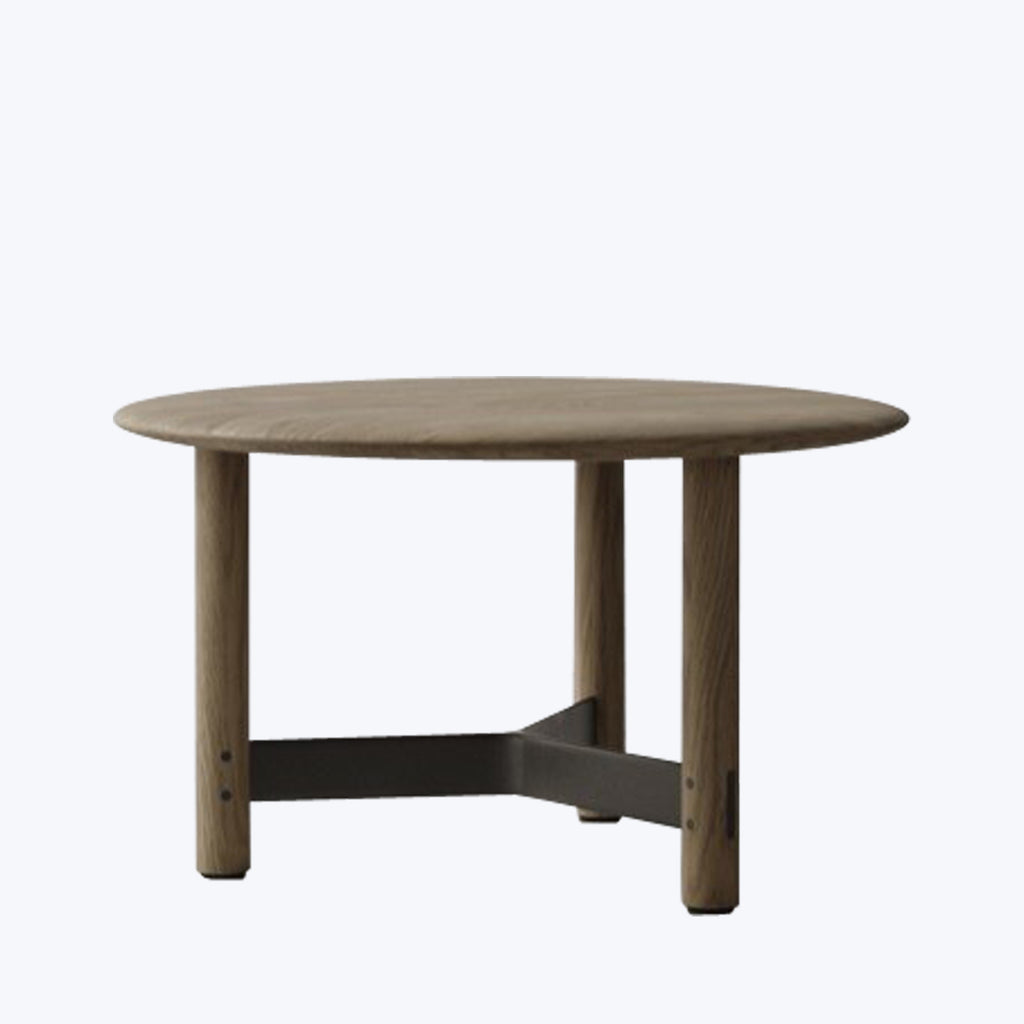Stilt Round Coffee Table 24" / Beige