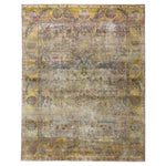 Yellow Transitional Alchemy Silk Rug - 7'9" x 9'8"
