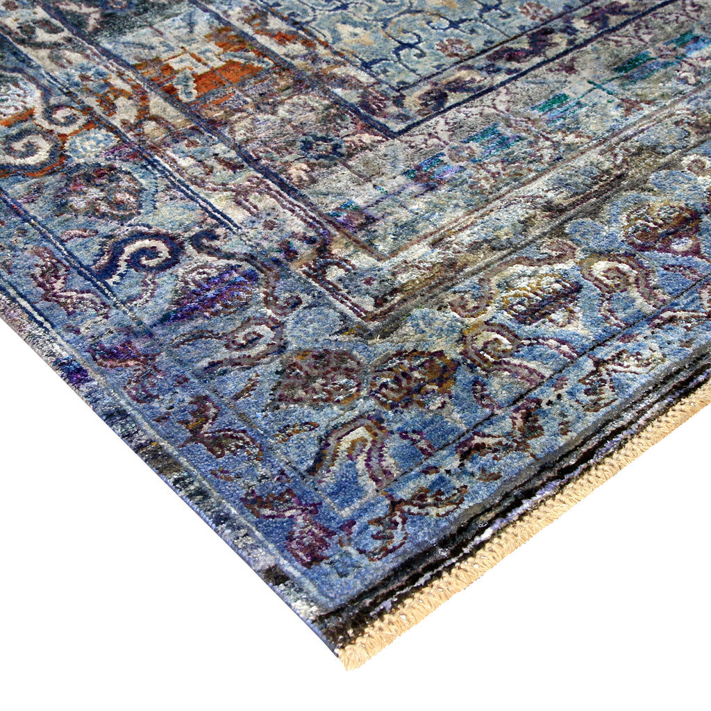 Blue Alchemy Silk & Wool Rug- 8'11" x 12'