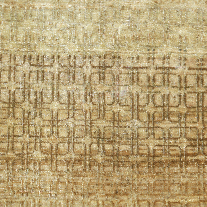 Tan Alchemy Silk & Wool Rug - 8'9" x 12'4"