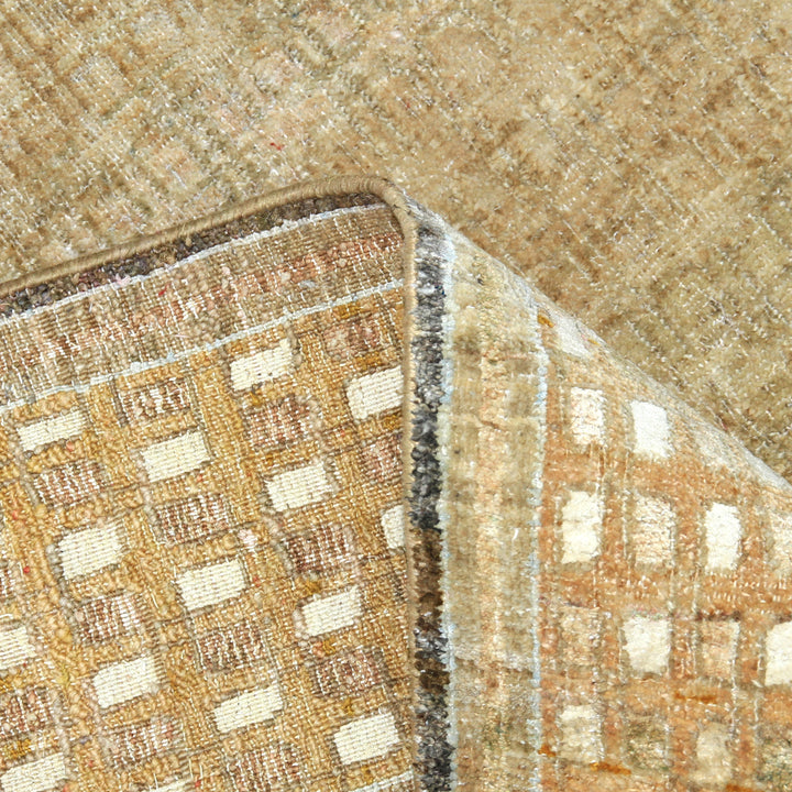 Tan Alchemy Silk & Wool Rug - 8'9" x 12'4"