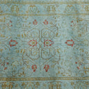 Blue Transitional Wool Rug - 2'7" x 15'8"