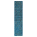 Blue Transitional Wool Rug - 2'7" x 11'10"