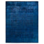 Blue Transitional Wool Rug - 8'1" x 10'1"