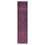 Pink Transitional Wool Rug - 3' x 13'1"