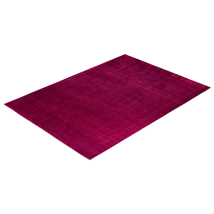 Purple Transitional Wool Rug - 10' x 13'8"